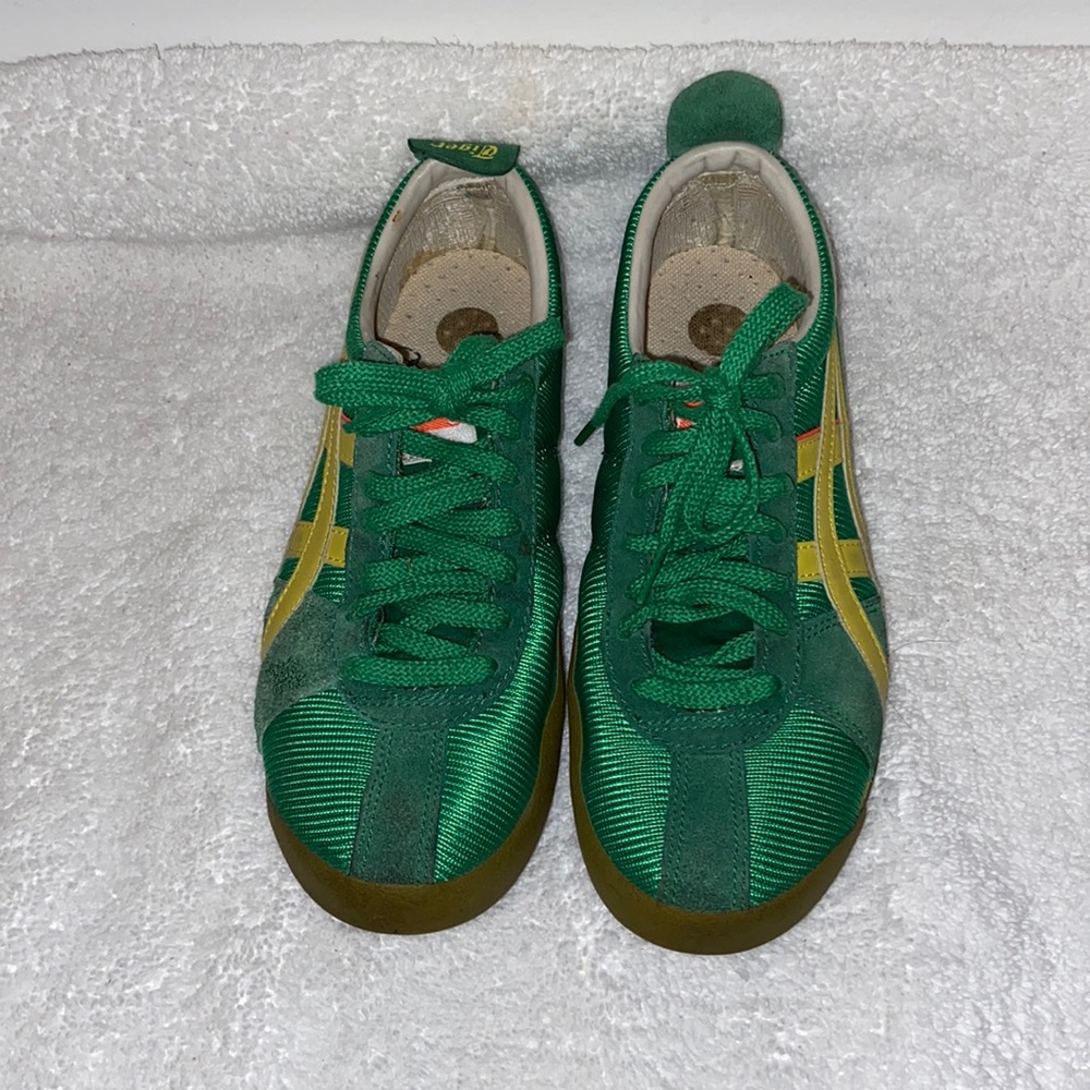 Onitsuka Tiger by Asics green sneakers